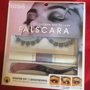 Lashify-like Kiss Lash Extension Kit With 10 Lash Wisps, Applicator, Bond, Seal